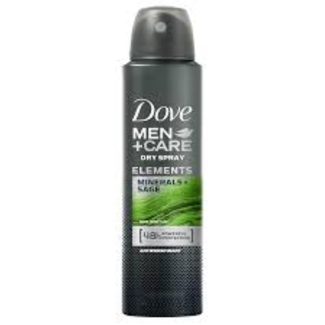 DOVE ANT/PERS SPRAY MINEARLS +SAGE 150ML